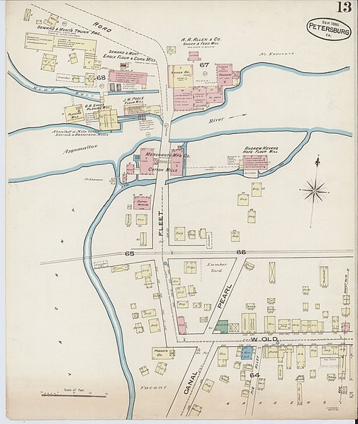 File:Sanborn Fire Insurance Map from Petersburg, Independent Cities, Virginia. LOC sanborn09056 001-13.jpg