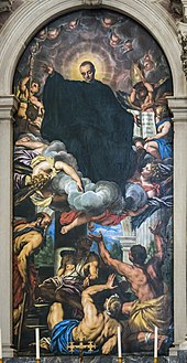 Santa Giustina (Padua) - St. Maurus the Abbot by Valentin Le Fèvre.jpg