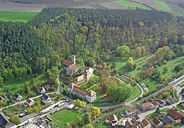 Schloss und Burg Bödigheim, ein Stadtteil von Buchen im Odenwald