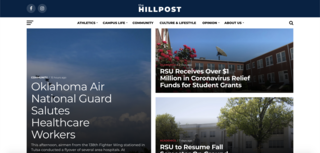 <i>The Hillpost</i> College newspaper in Claremore, Oklahoma