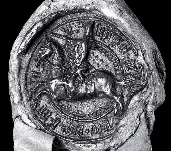 Seal of Skirgaila, 1382
