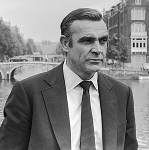 Sean Connery, der erste und insgesamt sechsmalige Bond-Darsteller in der Eon-Filmreihe (1962–1967, 1971) sowie im Nicht-Eon-Film Sag niemals nie (1983)