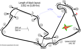 Silverstone okruh naproti straight.svg