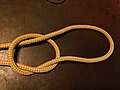 8-1- For ABOK #260 Bottle sling start with an Overhand knot pulled to a Slip knot
