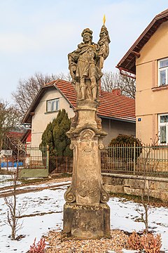 Socha svatého Floriána ve Střevači