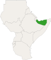 Locator map of Somaliland in East Africa.