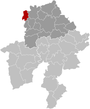 Sombreffe Namur Belgium Map.svg
