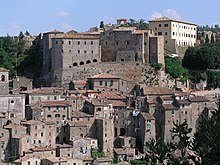 A view of Sorano