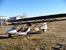 Spectrum Beaver RX 550 at Chestermere (Kirkby Field) Airport Spectrum RX-550 Beaver C-IATG 03.JPG