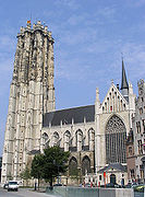 St. Romuald in Mecheln, Kathedrale des Erzbistums und Metropolitankirche Belgiens