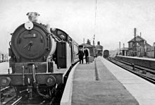 Buntingford branch train in 1959