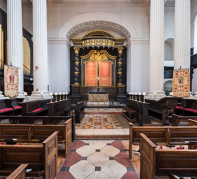 File:St Mary Woolnoth Interior, London, UK - Diliff.jpg