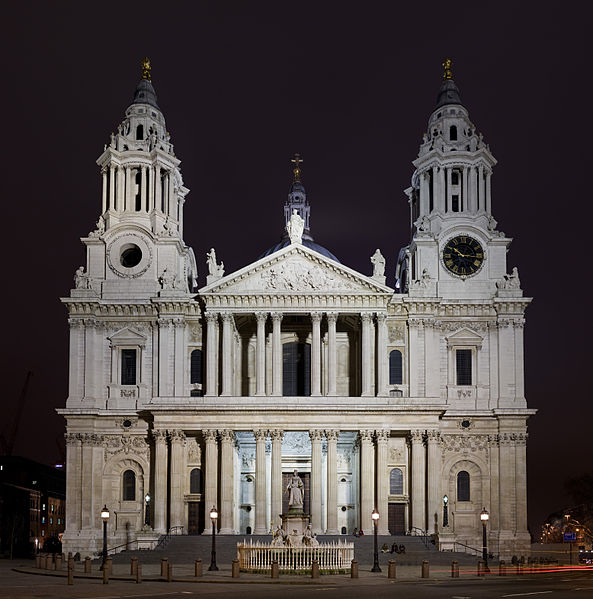 File:St Pauls Cathedral from West - Feb 2007.jpg