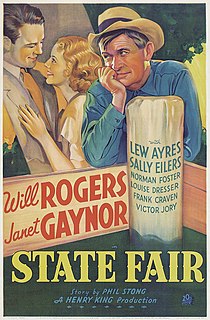 <i>State Fair</i> (1933 film) 1933 film by Henry King
