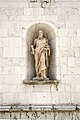 * Nomination Statue of saint Peter in front of Cathedral (Norcia) --Livioandronico2013 18:05, 1 July 2015 (UTC) * Decline Lacks sharpness, not a QI to me --Poco a poco 18:15, 1 July 2015 (UTC)