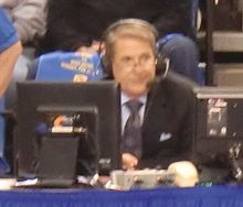 Steve Lappas announces San Diego State-San Jose State game 2016-02-21.jpg