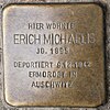Stolperstein Erich Michaelis Reinickendorfer Straße 28 0102.JPG