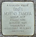 Stumbling block for Gines Moreno Zamora (Igualada) .jpg