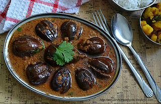 <span class="mw-page-title-main">Kuzhambu</span> Tamil vegetable side dish