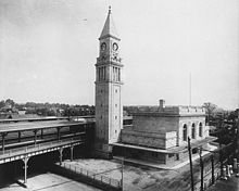 The station shortly after its opening in 1916 SummerhillCPR.jpg