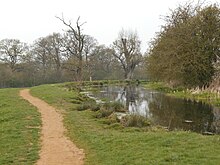 Old arm of the Oxford Canal running through the nature reserve Swift Valley Nature Reserve, old canal arm (1).jpg