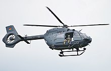 A H145M of the German Air Force for special forces operations
