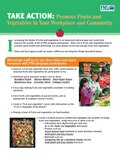 Thumbnail for File:Take action - promote fruits and vegetables in your workplace and community (IA CAT31310994).pdf