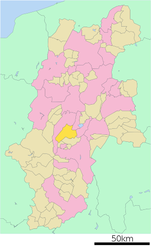 Tatsuno in Nagano Prefecture Ja.svg