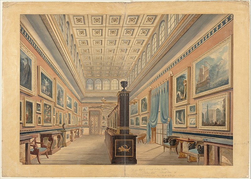 File:The Flemish Picture Gallery, the Mansion of Thomas Hope, Duchess Street, Portland Place MET DP153640.jpg