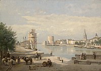 Το λιμάνι της Λα Ροσέλ, 1851, New Haven (Κοννέκτικατ), Yale University Art Gallery