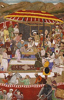 The Maharana of Mewar submitting to Prince Khurram.jpg