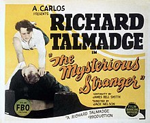 The Mysterious Stranger (1925, lobby card).jpg