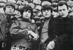 Les Standell en 1966. De gauche à droite : Larry Tamblyn, Gary Lane, Dick Dodd et Tony Valentino