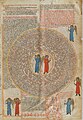 The first figure of grammar. Sacratissima ars notoria, 1360-1375. Latin 9336, f. 18, Bibliotheque nationale de France, Paris.