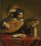 Theodoor Rombouts Violinista, 1620