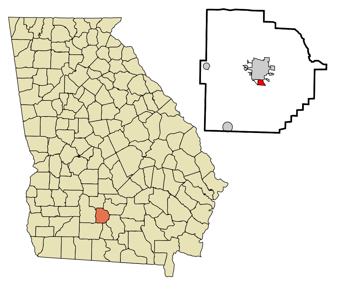 File:Tift County Georgia Incorporated and Unincorporated areas Unionville Highlighted.svg