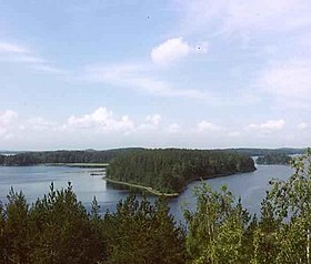 Illustrasjonsbilde av artikkelen Lake Pyhäselkä