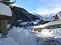 Località Vachéry, sullo sfondo si nota la torre.