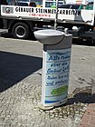 Drinking fountain at Gesundbrunnen train station 03.jpg