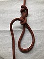 Truckers' Hitch With Twisted Slip knot as upper loop