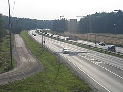 Turu kiirtee Espoos Sepänkyläs