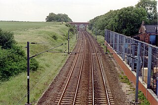 <span class="mw-page-title-main">Tuxford North railway station</span> Former railway station in Nottinghamshire, England