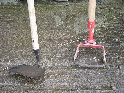 There are several types of hoes to choose from when curating your garden hand tools. (The Grow Network)