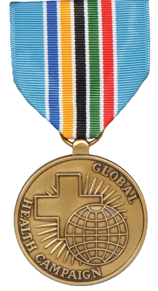 <span class="mw-page-title-main">Public Health Service Global Health Campaign Medal</span> Award of the U.S. Public Health Service
