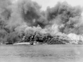 USS Oklahoma capsized