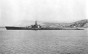 USS Tang (SS-306), у военно-морской верфи Мэр-Айленд, декабрь 1943 г.