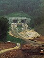 File:US 25E - Earthworks at the Tennessee entrance of the Cumberland Gap Tunnel.jpg