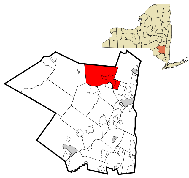 File:Ulster County New York incorporated and unincorporated areas Woodstock (town) highlighted.svg