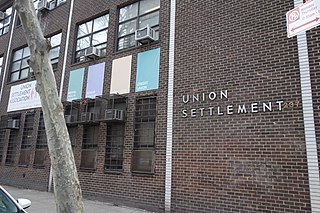 <span class="mw-page-title-main">Union Settlement</span> American social-service agency in New York City.