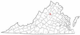 Stanardsville - Carte